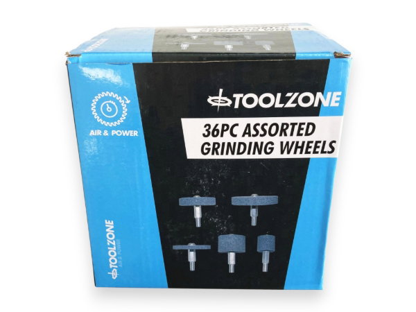 TOOLZONE 36PC GRINDING WHEELS DISPLAY - Image 3