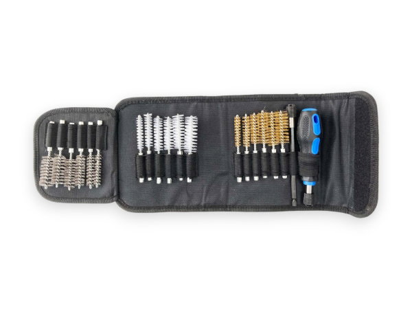 TOOLZONE 20PC DETAIL SPIRAL BRUSH SET - Image 2