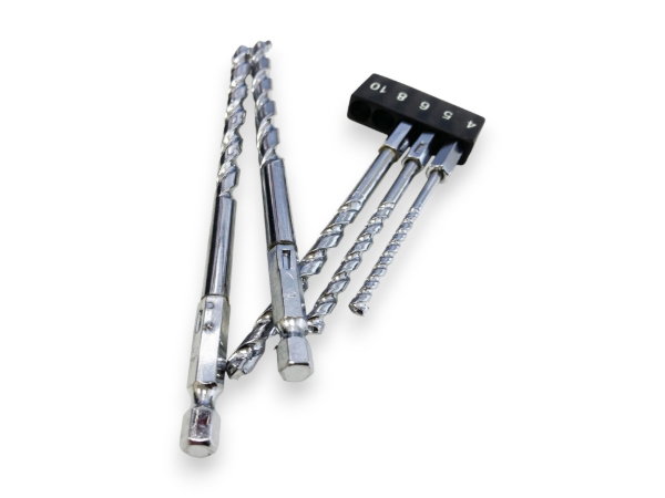5PC HEX SHANK MASONRY DRILL SET