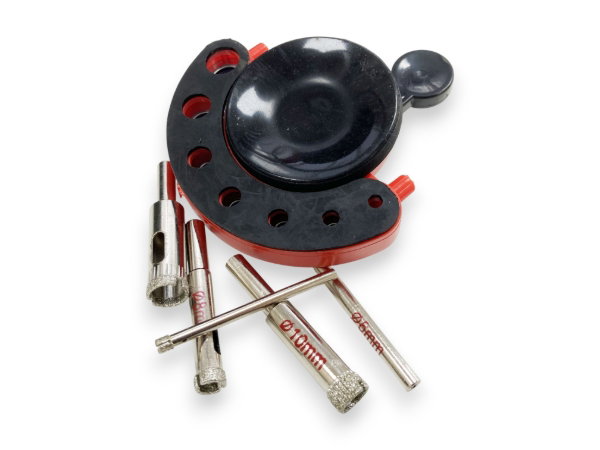 TZ 6PC DIA. HOLE SAWS C/W GUIDE JIG SET - Image 3
