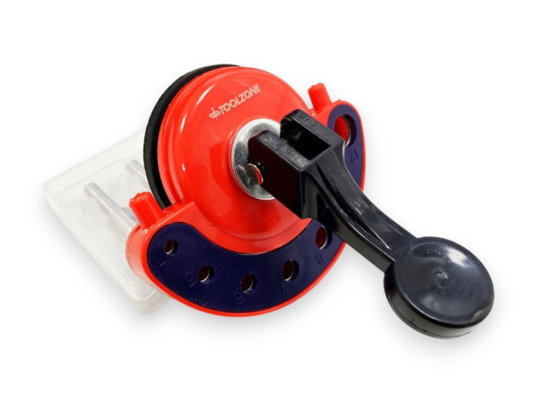 TZ 6PC DIA. HOLE SAWS C/W GUIDE JIG SET - Image 4