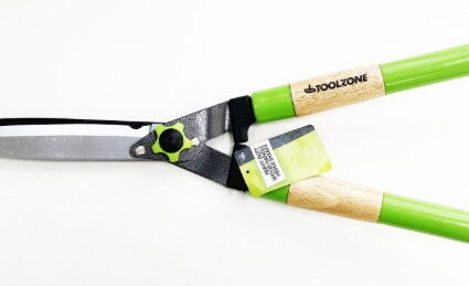 TOOLZONE HD WOOD HANDLE HEDGE SHEARS