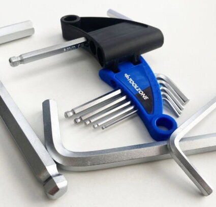 TZ 9PC SHORT BALL HEX KEYS 1.5-10MM