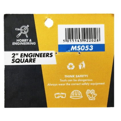 TOOLZONE 50MM ENGINEERS SQUARE
