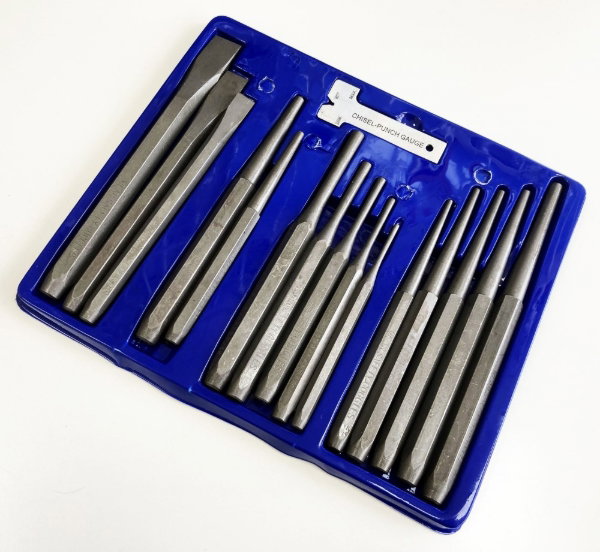 T/ZONE 16PC CRV PUNCH AND CHISEL SET - Image 2