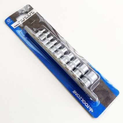TZ 10PC FEMALE STAR SOCKET ONRAIL 4-18MM