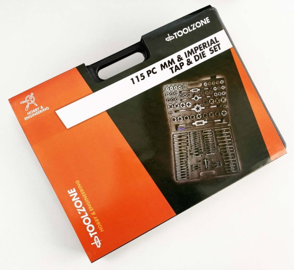 TOOLZONE 115PC IMPERIAL TAP & DIE SET - Image 2